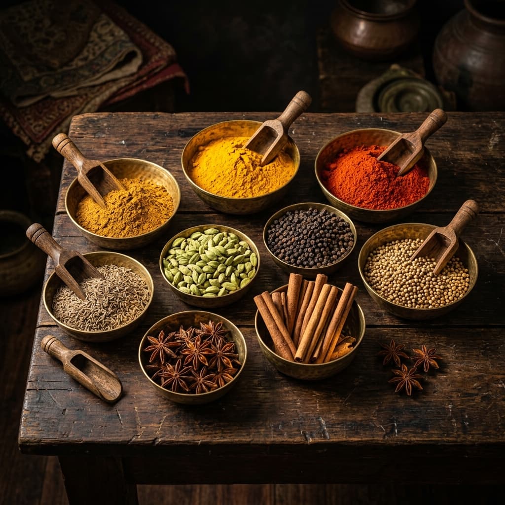 Assorted Indian Spices